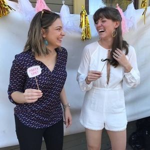 Stone Cold Fox White Siena Romper